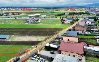 Teren agricol la cel mai mic preț - str. George Coșbuc din Sânpetru - Poză 3