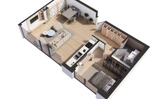 Apartament 2 camere de vanzare - Poză 6