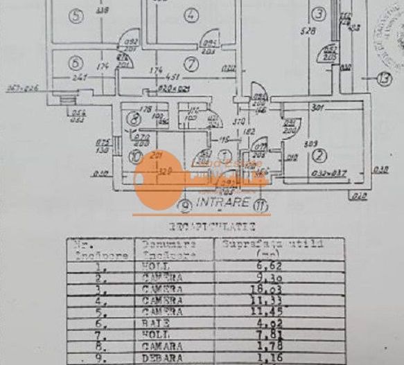 4 camere – Vedere panoramică E-S-V - Pantelimon / Vergului - Schiță 14