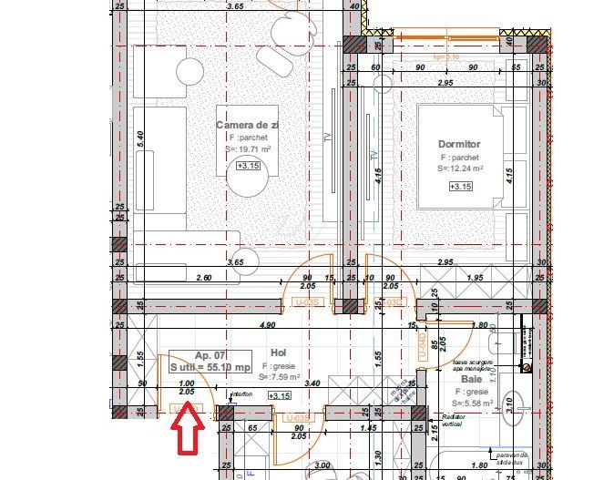 Bloc finalizat. Decomandat. Parcare acoperita. 2 balcoane. Spatiu pod. - Poză 5