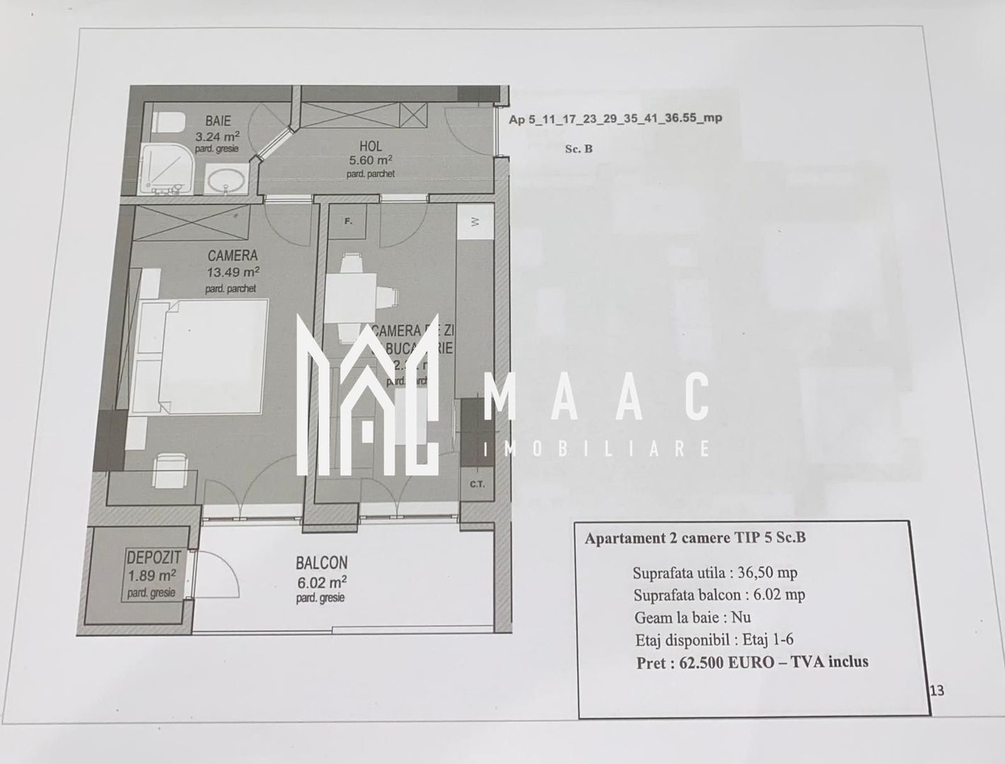 Apartament 2 Camere I Doamna Stanca I Dezvoltator I La Cheie - Poză 2