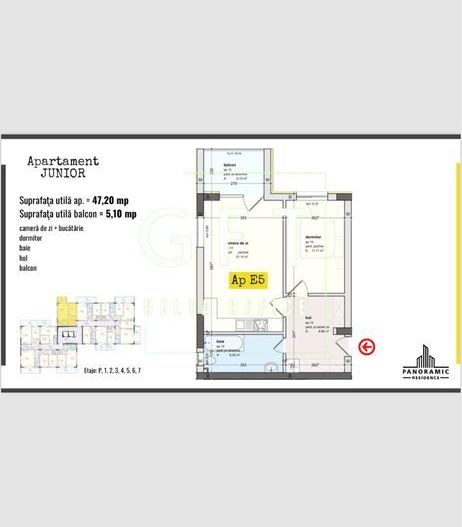 Apartament de vanzare in Bistrita, Panoramic Rezidence - Poză 7