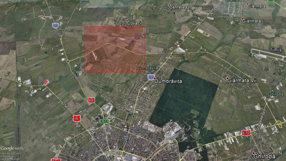 TEREN COMERCIAL- INDUSTRIAL, CENTURA N TIMISOARA , INELUL V. - Poză 4