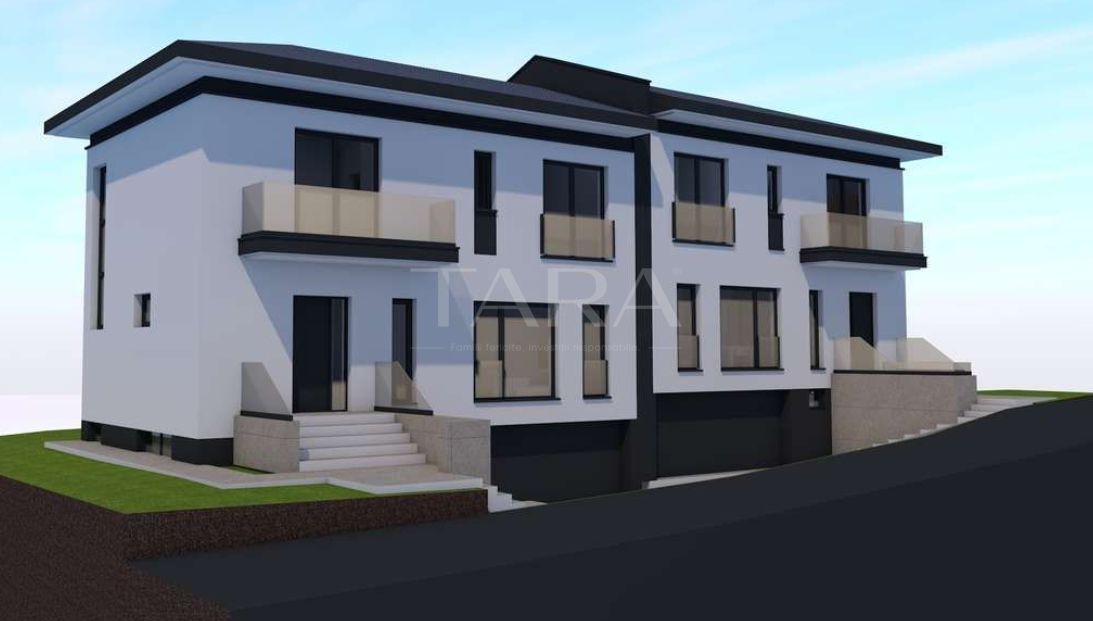 Teren cu autorizație pentru duplex – Borhanci, Cluj-Napoca - Poză 1