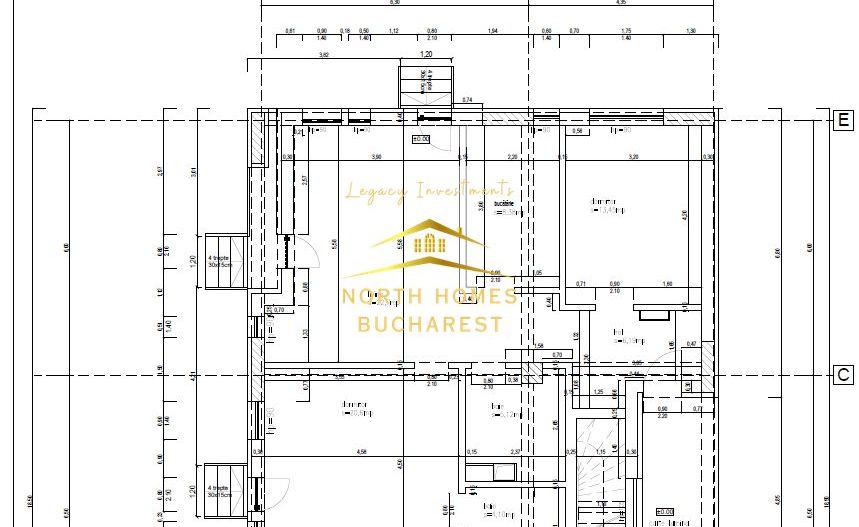 Apartament 3 camere, 2 bai, terasa + parcare subterana - Casa Presei - Poză 15