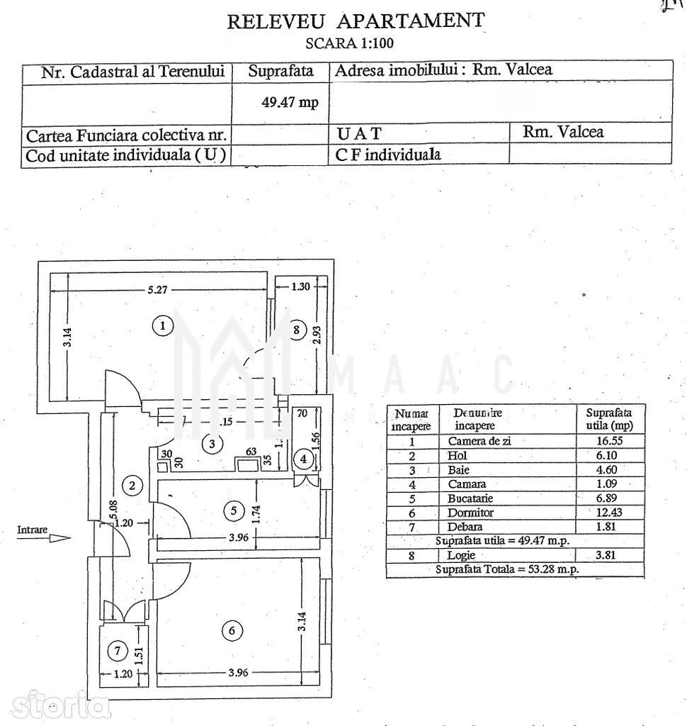 Apartament 2 camere | Ostroveni | etaj 4/10 | lift | centrală - Poză 11