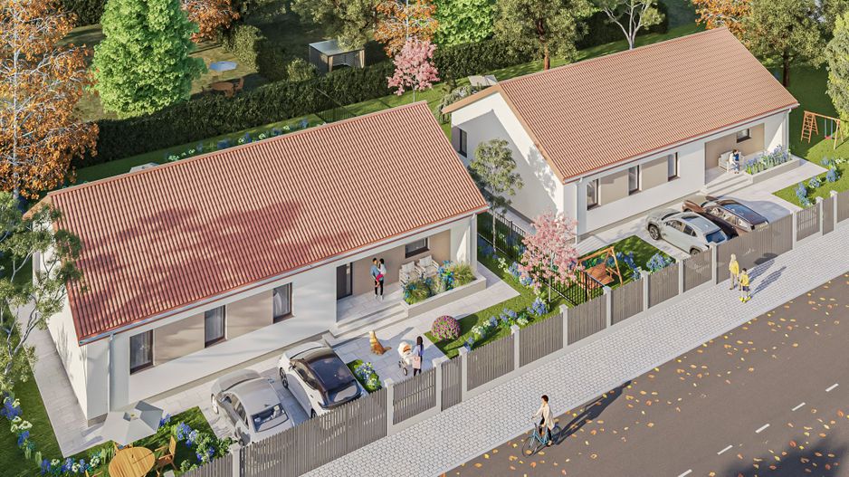 Case individuale Prejmer cu pompă de căldură și panouri fotovoltaice - Poză 4