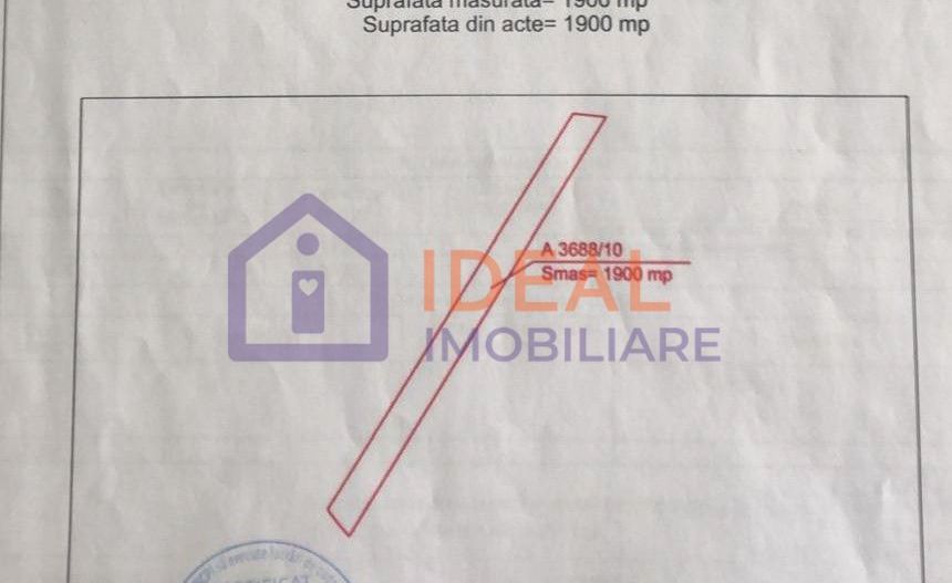 Teren 1.900 mp cu acces drum – oportunitate dezvoltare imobiliară, Sibiu - Poză 3