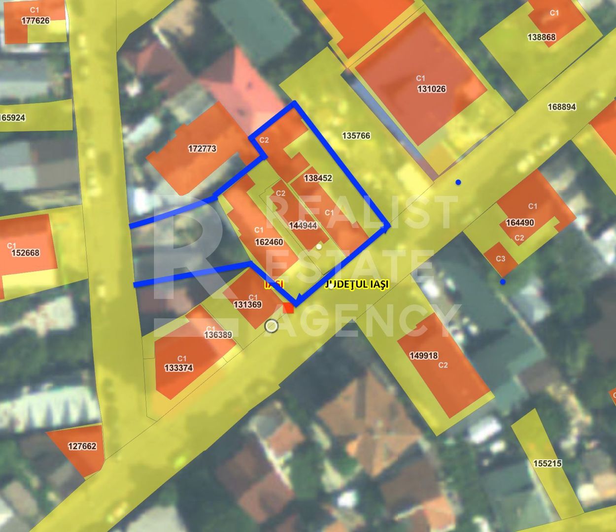 Teren de vânzare – 840 mp, zonă centrală Iași, la 3 minute de Palas - Poză 3