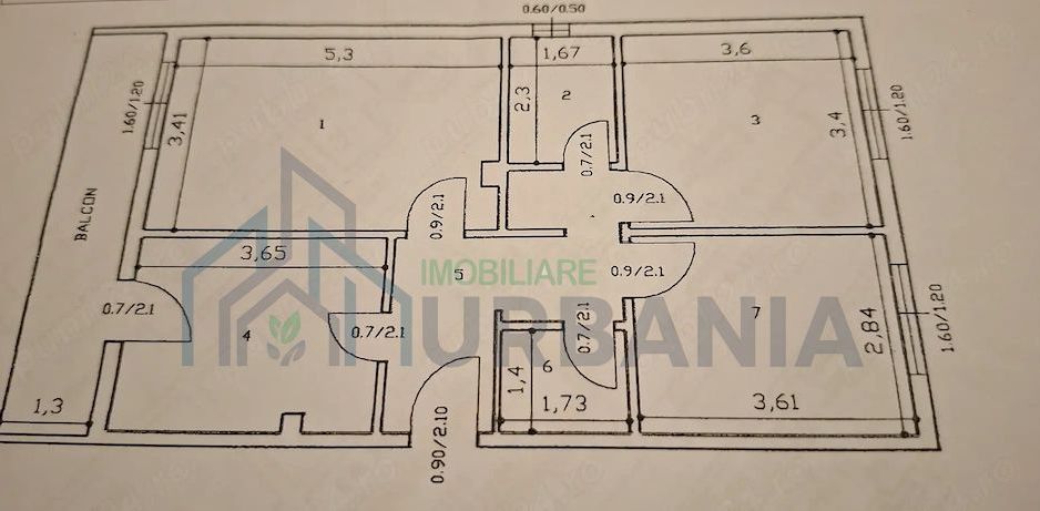 Apartament 3 camere, parter înalt, Nicolina Belvedere - Poză 1