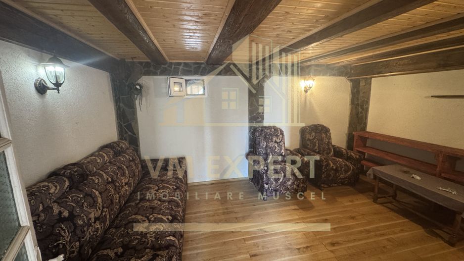 VILA 5 CAMERE, TEREN 4520 MP, LERESTI, ARGES - Poză 7