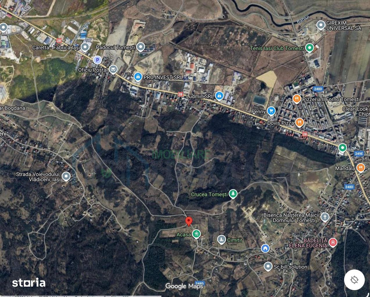 Teren intravilan de vânzare în Tomesti – Strada Văzduh nr. 1 - Poză 8