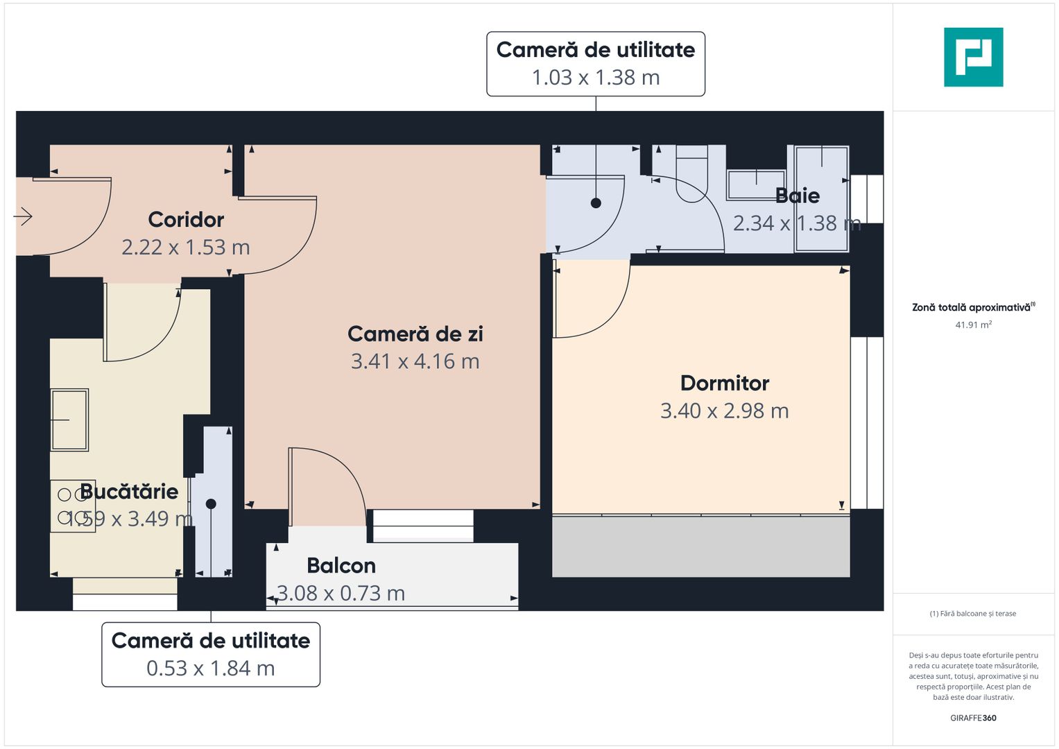 Apartament cu 2 camere vis-à-vis de ISHO! - Poză 2