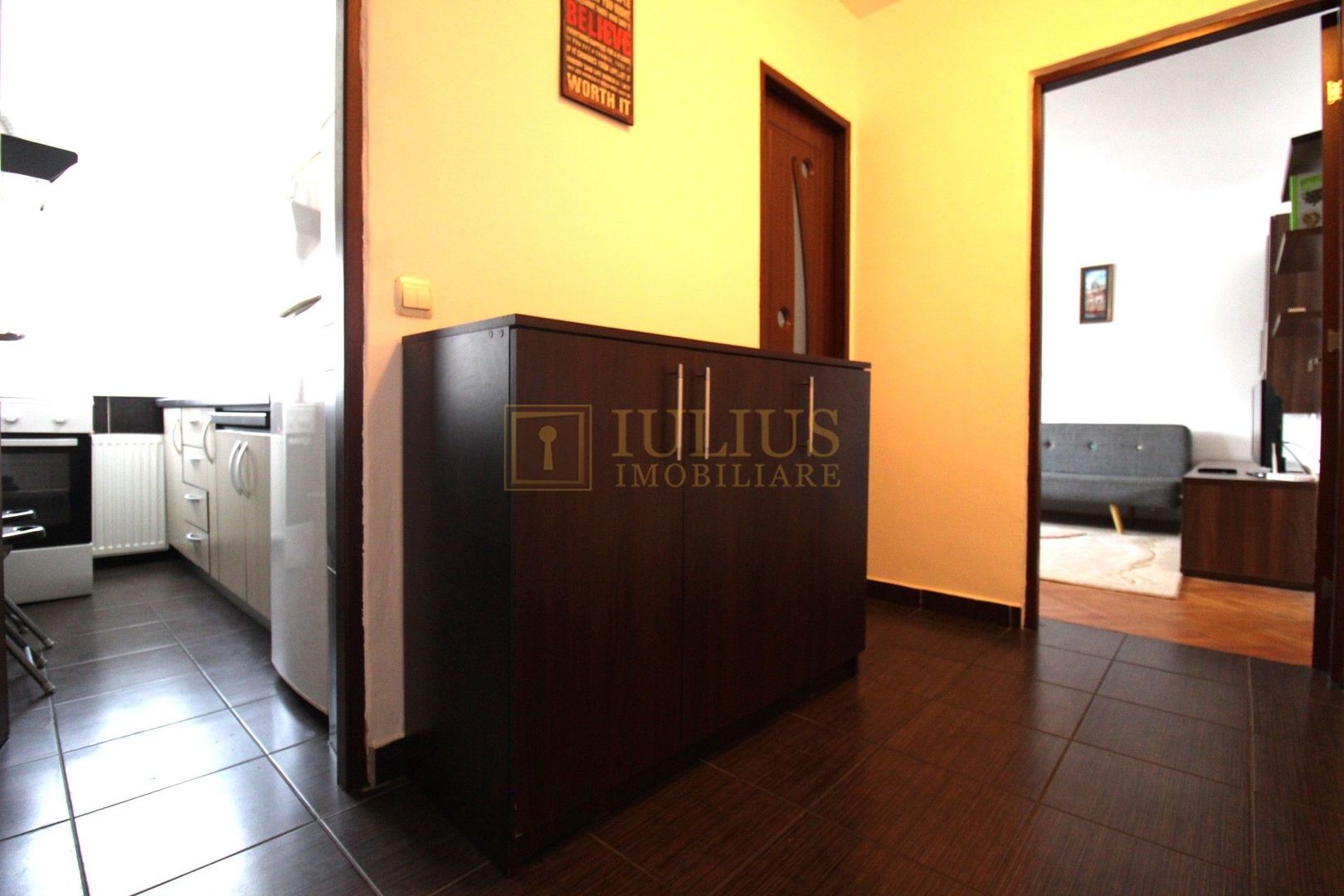 Circumvalatiunii, 2 camere,  centrala proprie, mobilat si utilat - Poză 12