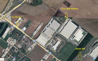 Popesti Teren logistic lângă CTPark Jumbo până la 27000mp - Poză 2