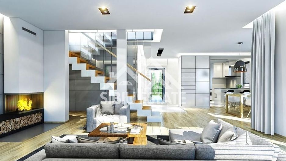 Casa individuala SIBIU, Selimbar, camere mari, 4 bai, garaj - Poză 5