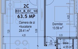 Vânzare, apartament cu 2 camere, București - Poză 8