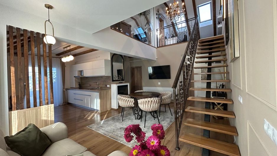 Penthouse lux 122 mp utili 4 camere 3 bai etaj 2 in Arhitectilor - Poză 17