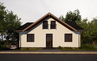 Casa individuala -pivnita-teren 350 mp- priveliste superba - Poză 4