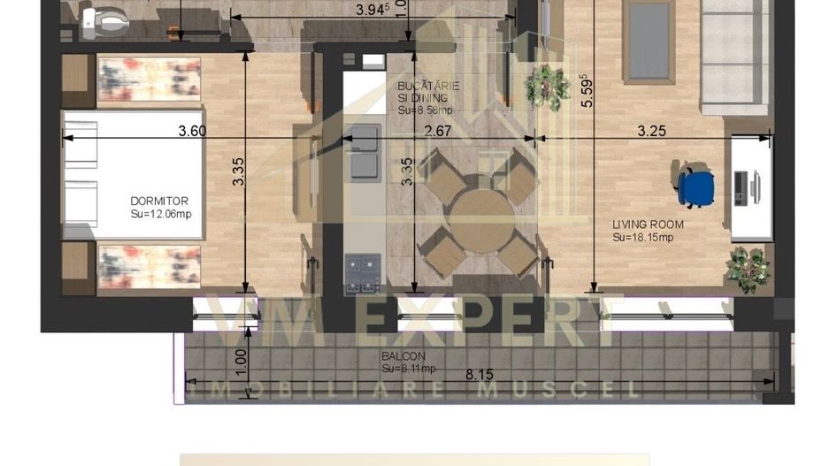 APARTAMENTE NOI IN CAMPULUNG (PROIECT IMOBILIAR 2025) - Poză 6