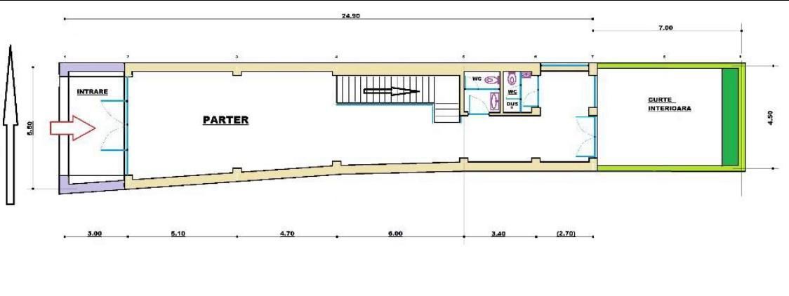 OPORTUNITATE EXCLUSIVĂ DE ÎNCHIRIERE SPAȚII BIROU ZONA CENTRALĂ EMINESCU - Schiță 16