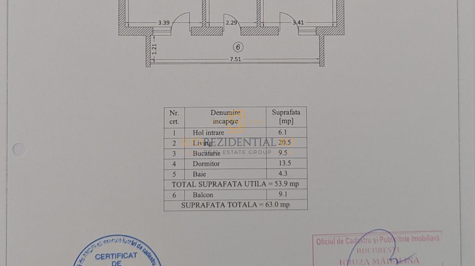 Apartament cu 2 camere, mobilat si utilat premium, Parc Tudor Arghezi - Schiță 8