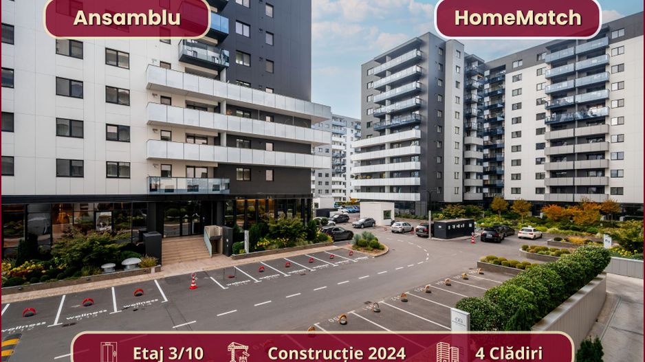 Cortina North || 2 camere || Parcare subterană || Comision 0% - Poză 13