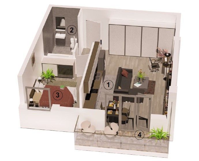 Ap 12 C5 Tautului Residence Parc Parcul Poligonului Zona Sub cetate - Poză 11