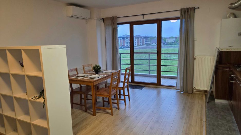 Apartament 2 camere, 58m2, parcare subterana, comfort 1, Straulesti - Poză 6
