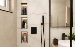 Apartament cu 3 camere si terasa de 82 mp - zona Vivo Floresti - Poză 13