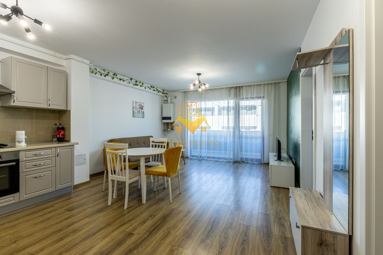 2 camere, open space, modern, Europa, Complex Luminia, Eugen Ionesco - Poză 1