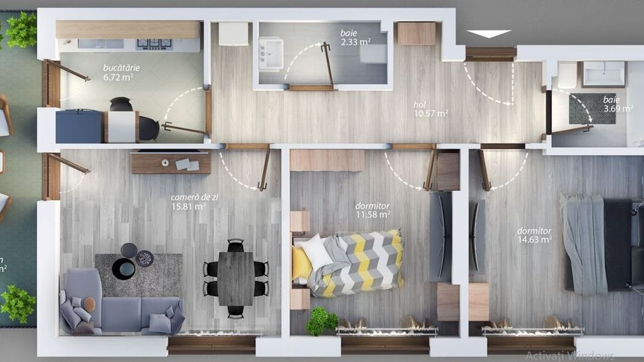 3camdec+2bai/sec4, Mall Grand Arena,parc T.Arghezi - Poză 3