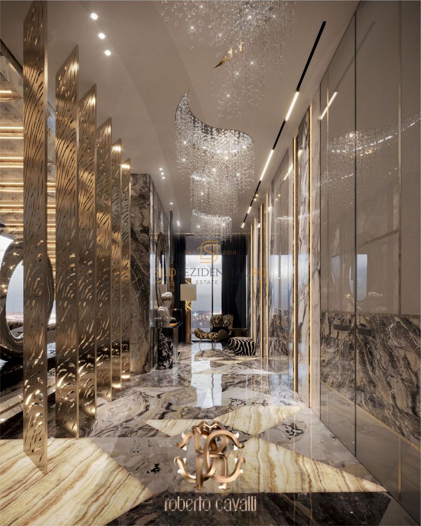 Penthouse Duplex, 4 camere, imobil lux, 184.65 mp - One High District - Poză 5