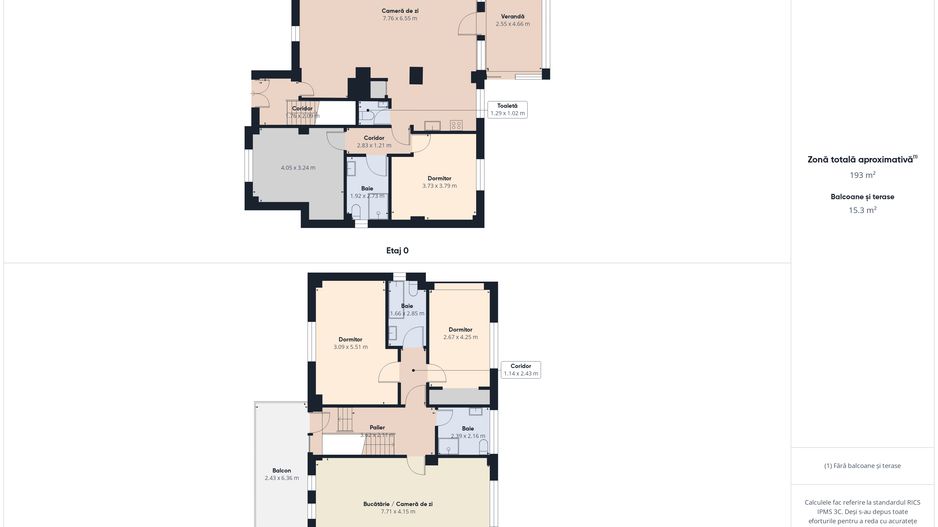 Casa 6 camere si teren de 567 mp | Santu Floresti | lacul Snagov - Schiță 19