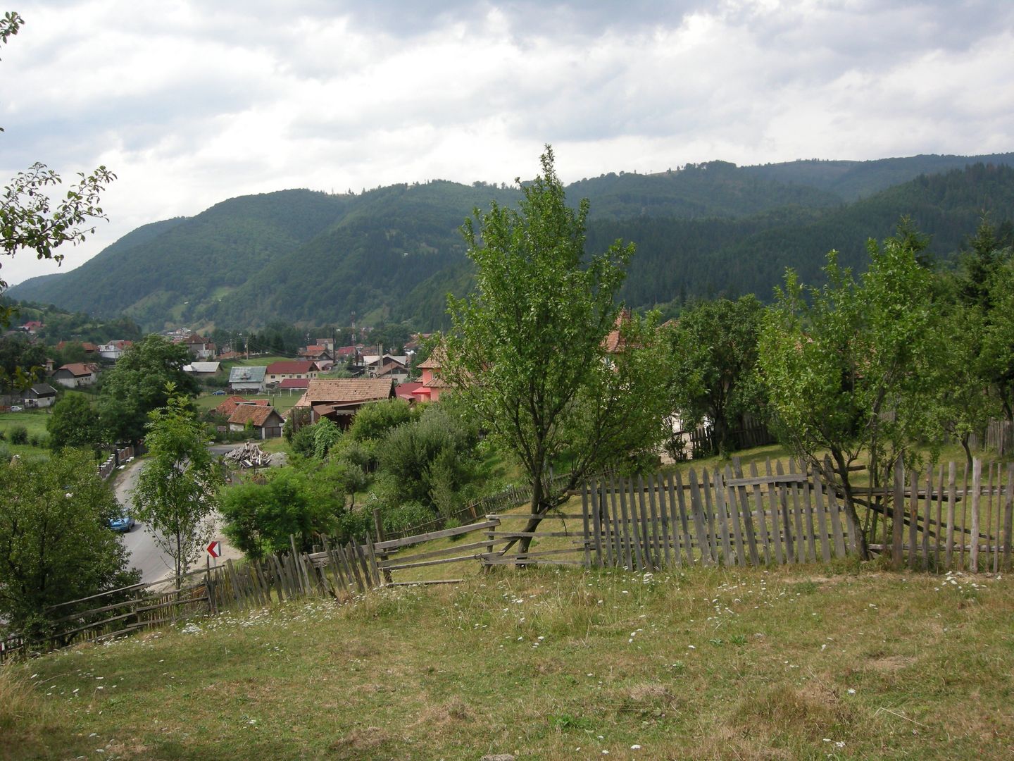 Teren intravilan 3214 mp în Rucăr cu deschidere 56 m în DN73 - Poză 2