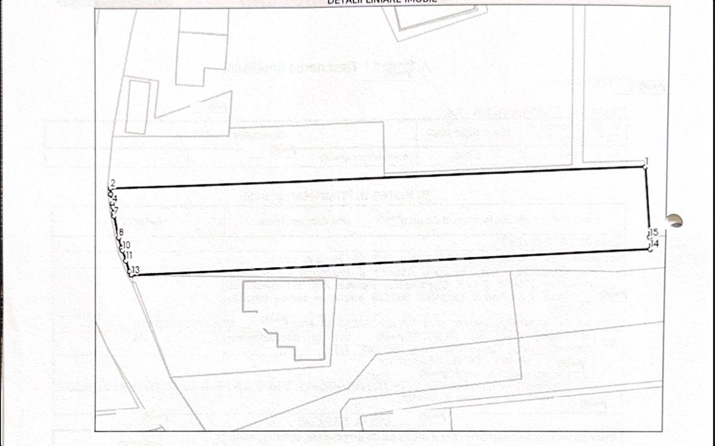Teren intravilan Făget | 1.490 mp | Front 15 ml | Toate utilitățile - Schiță 11