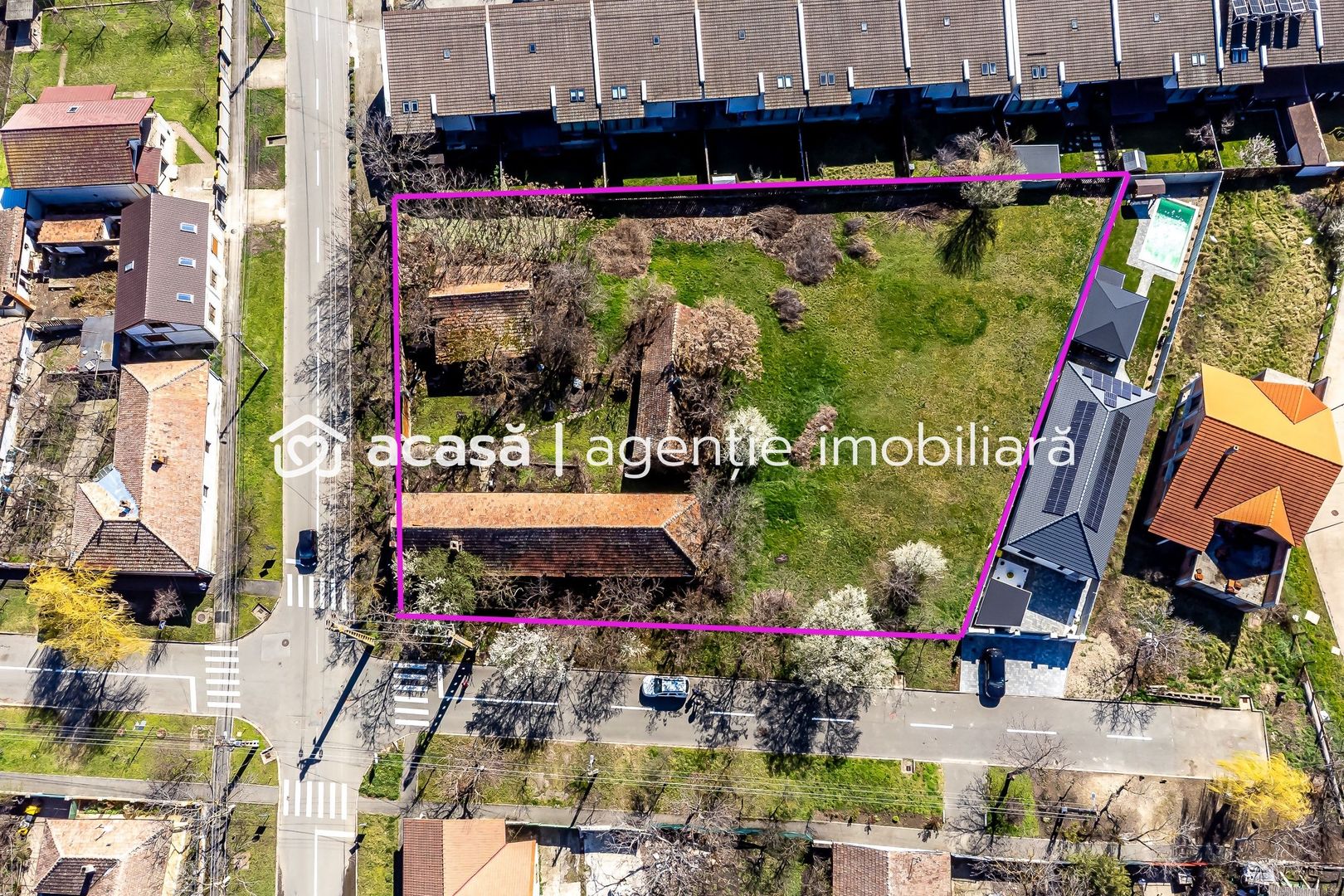 Teren de 2.782 mp. Perfect pentru parcelare și construcție de case - Poză 2