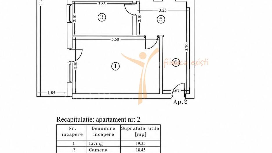 Apartament 2 camere decomandat Gorjului | 102mp | 125.000 EUR - Poză 3