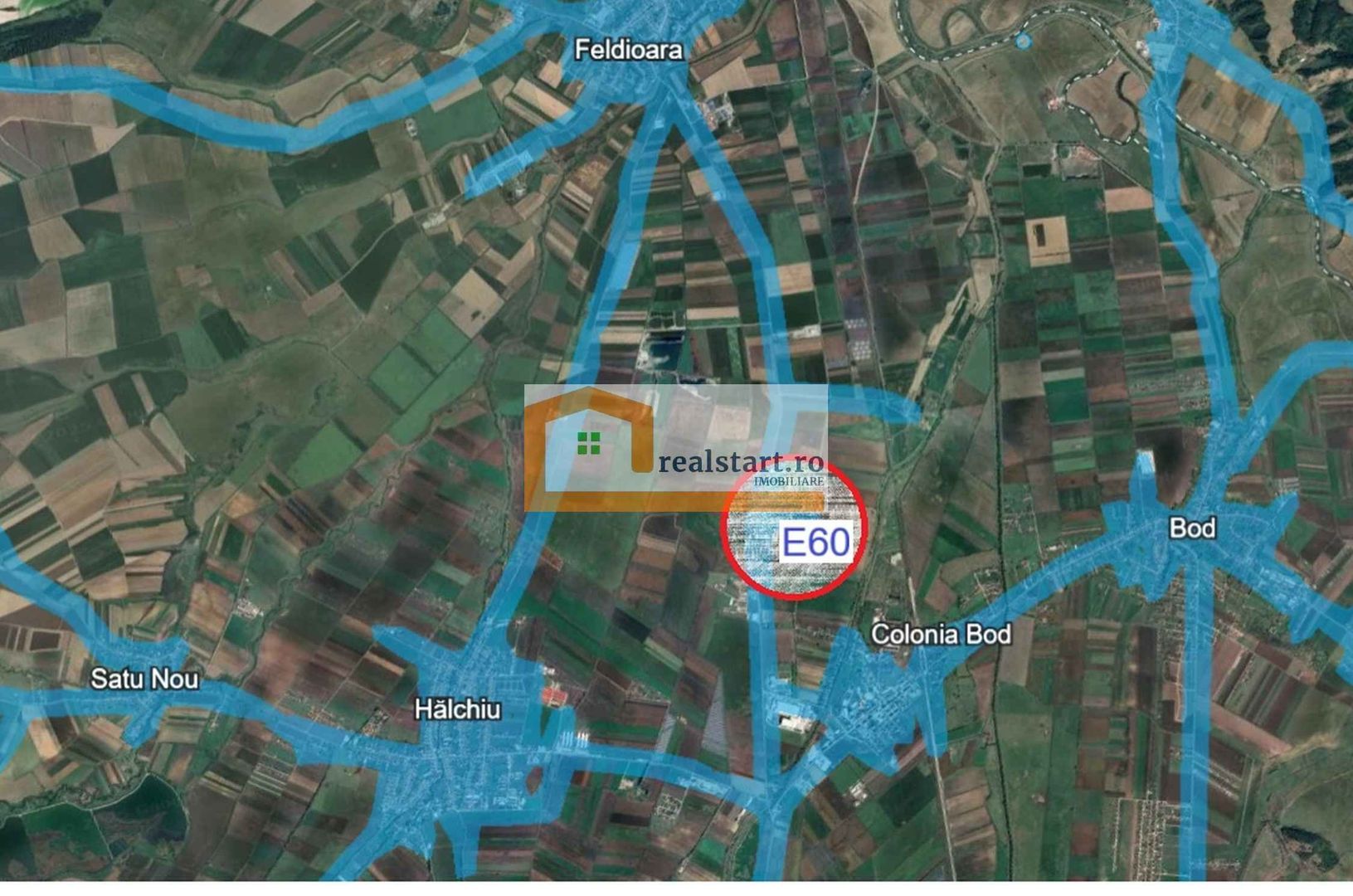 Ideal Investitie - 10HA teren industrial cu deschidere 240ml la E60 - DN13 - Poză 3