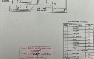 OPORTUNITATE  | APARTAMENT 3 CAMERE |  DOAMNA GHICA | PARC - Schiță 6