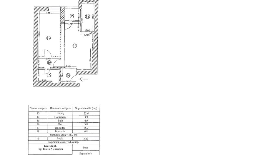 Apartament modern 2 camere I 102 The Address I Complet mobilat - Poză 18