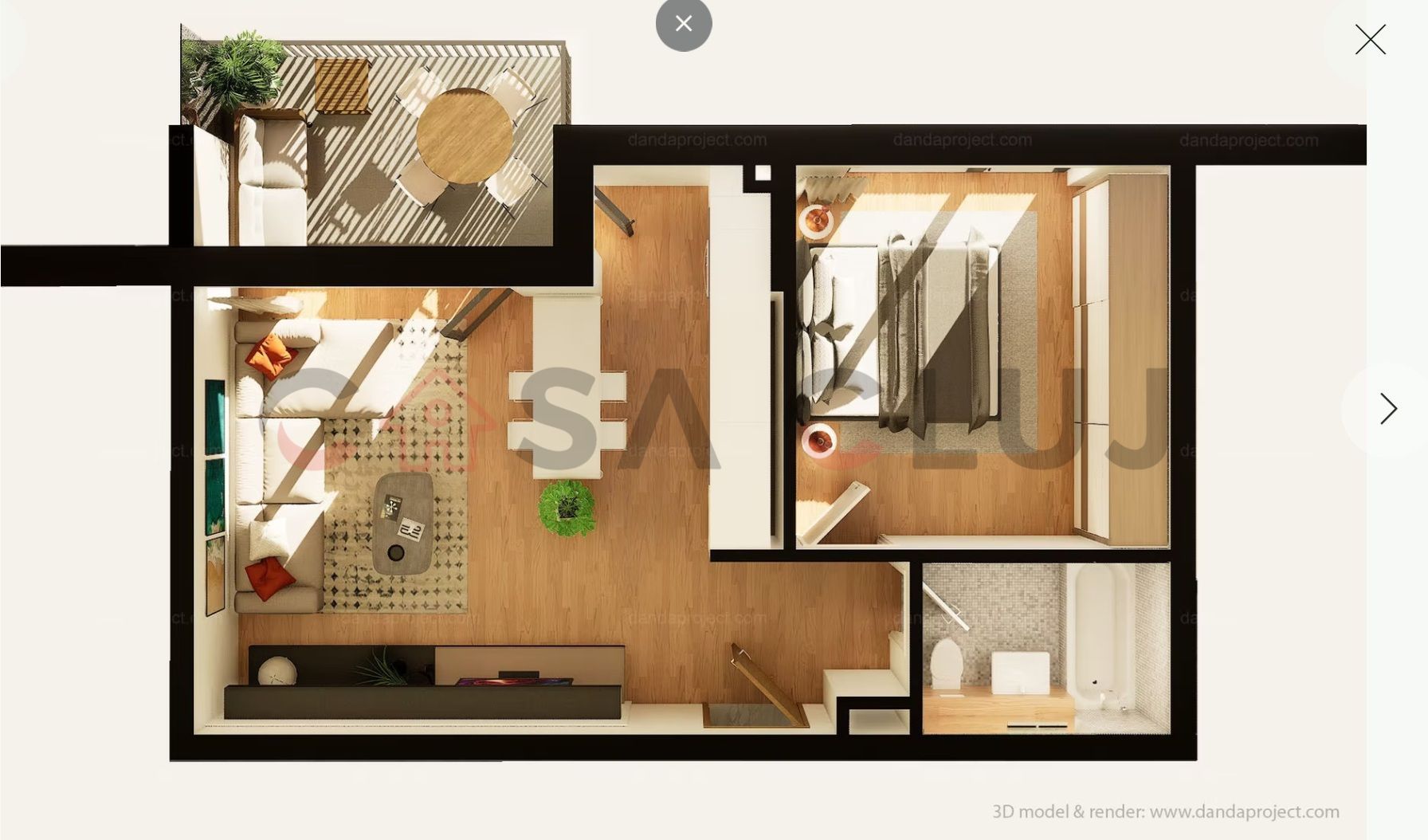 2 camere, complex nou premium, la 5 minute de Iulius Mall - Poză 3