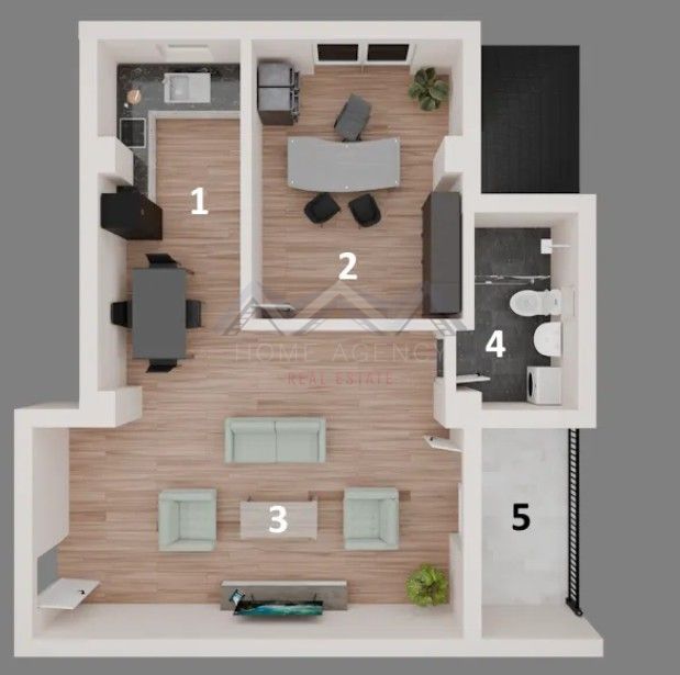 Apartament 2 camere Otopeni central | include TVA și parcare - Schiță 7
