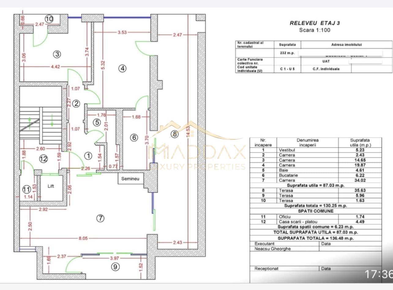 Cladire de birouri + spatiu comercial *1106 mp* // Dorobanti Capitale - Schiță 70