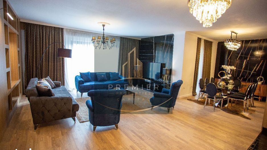 Apartament 4 camere Herăstrău, 144 mp, lux, renovat premium - Poză 2