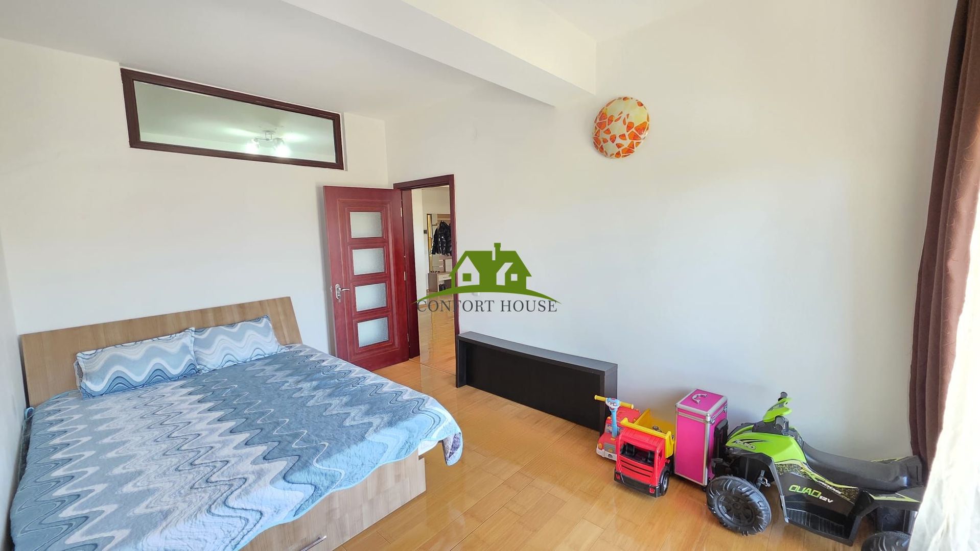 AP. 95mp la Et.2 cu 3 camere si 2 balcoane -complet utilat-zona Nord - Poză 11