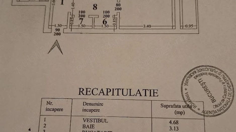 🔑 Vanzare apartament 2 camere DECOMANDAT – 3 minute Metrou 1 Decembrie 1918 - Poză 7