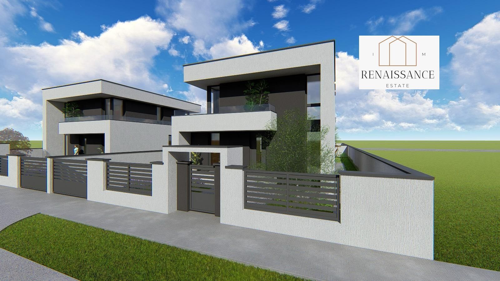 Vila 5 Camere 3 Bai 145mp Utili 450mp Teren | Proiect Modern - Panouri - Poză 4