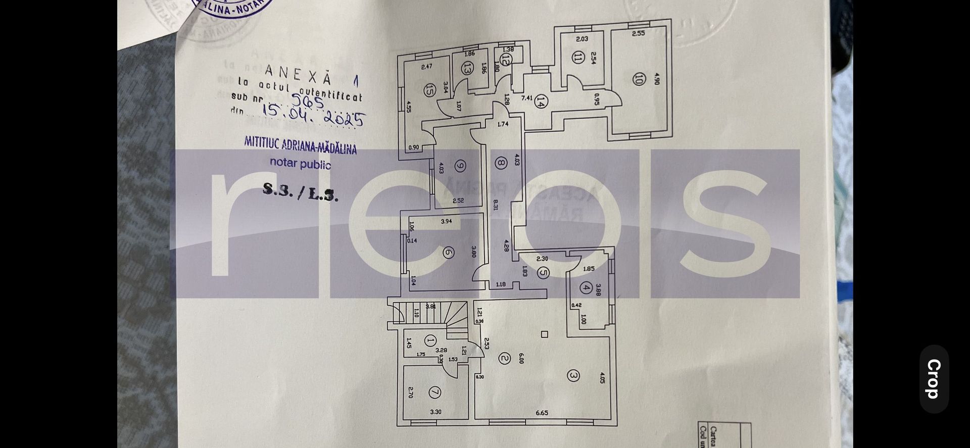 VANZARE | 5 CAMERE | BIROU SAU REZIDENTA | EMIL PANGRATI | DEMISOL RENOVAT - Schiță 16