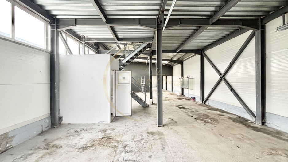 Hala nouă de închiriat — 310 mp utili, vizibilitate excelentă, dotări premium - Poză 4
